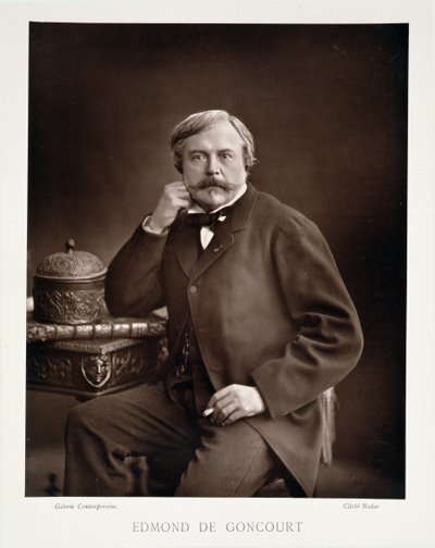 Edmond de Goncourt (1822-96) aus 